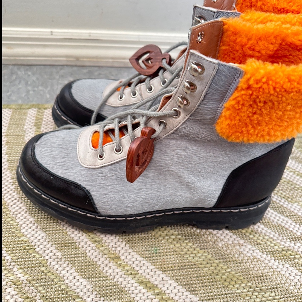 One of a king Brother Vellies Combat boots